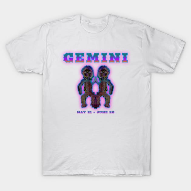 Gemini 1b Merlot T-Shirt by Boogie 72